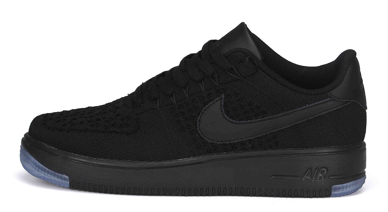 air force one flyknit noir