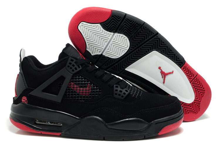 jordan retro 4 blanche et rouge