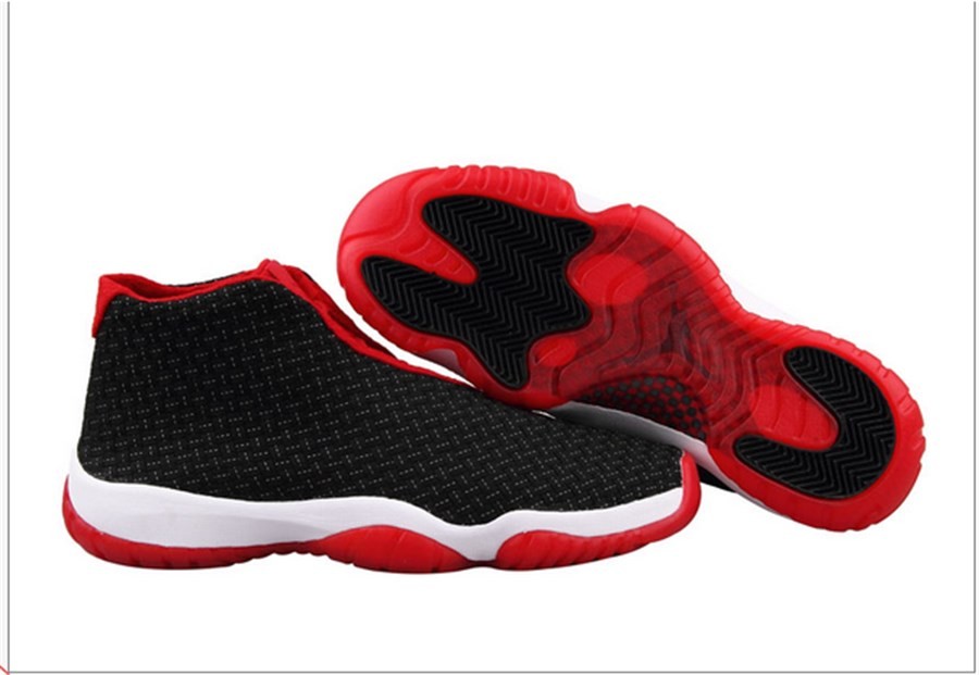 jordan future noir rouge