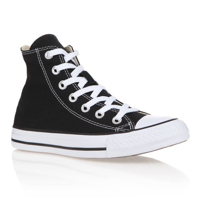 converse noir haute solde