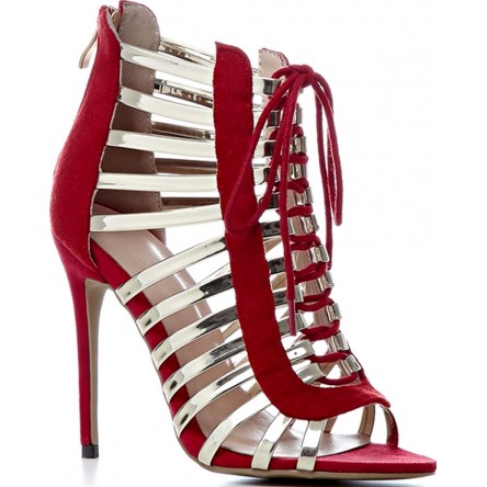 chaussures rouges homme talon