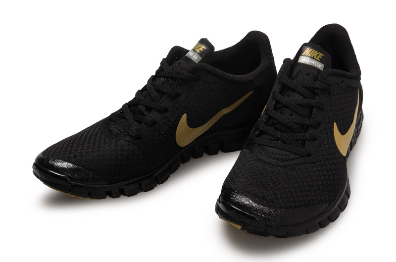 basket nike noir et doré femme